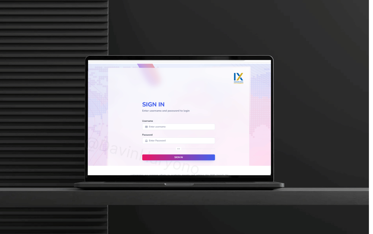 Web-Based Internal System Development