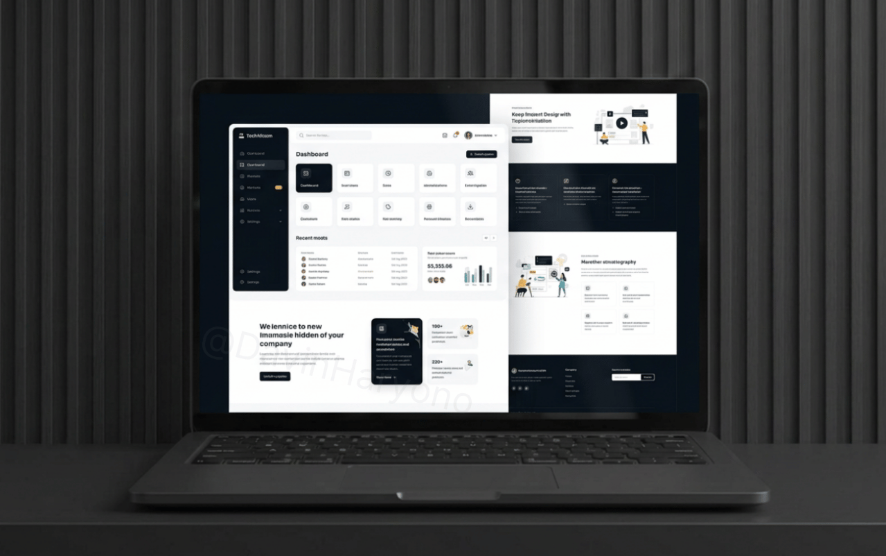 Website CMS Laravel